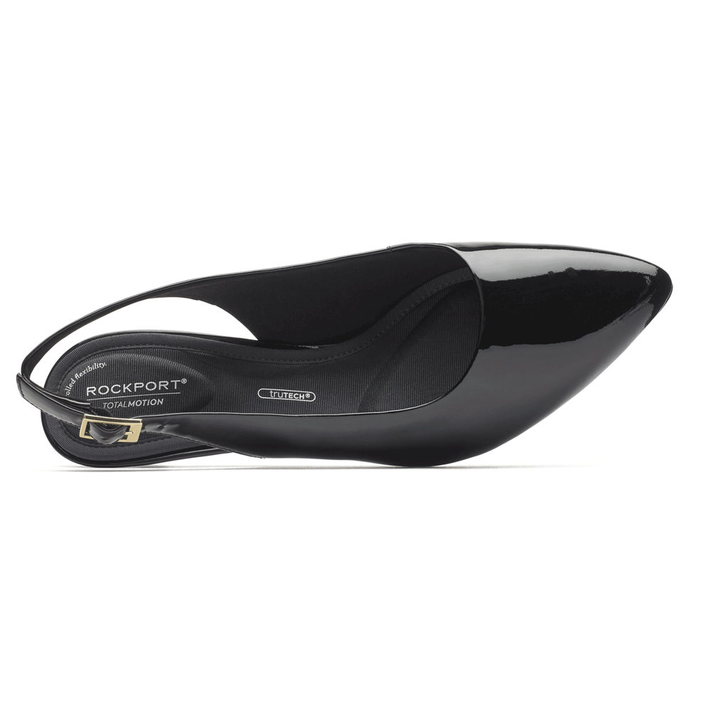 Pumps Rockport Mujer Mexico - Total Motion Kaiya Slingback Negros - UONXL2409